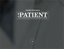 Tablet Screenshot of lepatient.ca